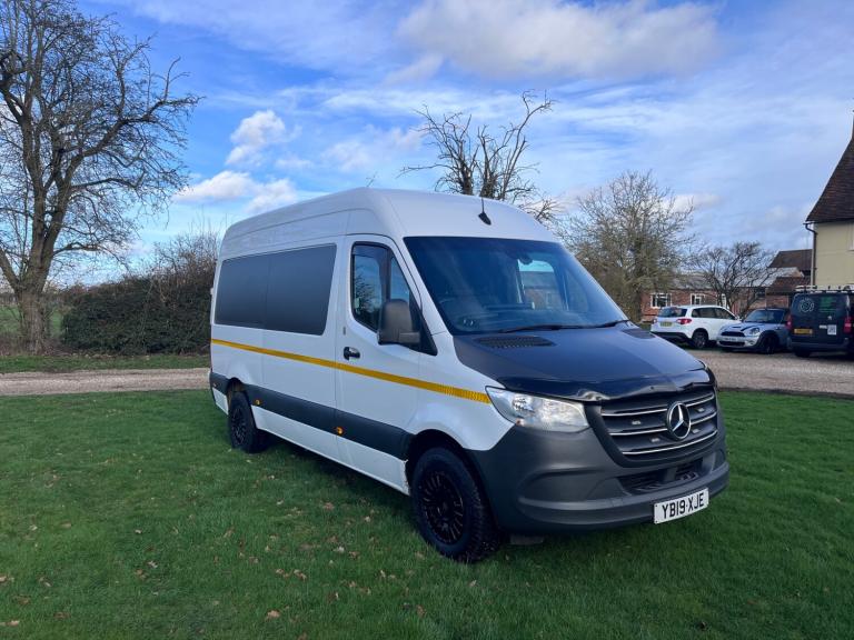 MERCEDES SPRINTER - RWD - MWB - H/R -  WORKSHOP VAN - EURO 6 - IN VGC - NO VAT 