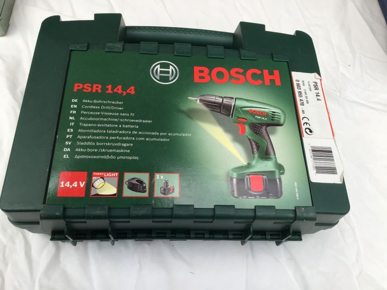 Bosch PSR 14,4 Cordless Drill/Driver with battery and charger