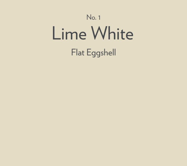 Farrow and ball paint - lime white no.1