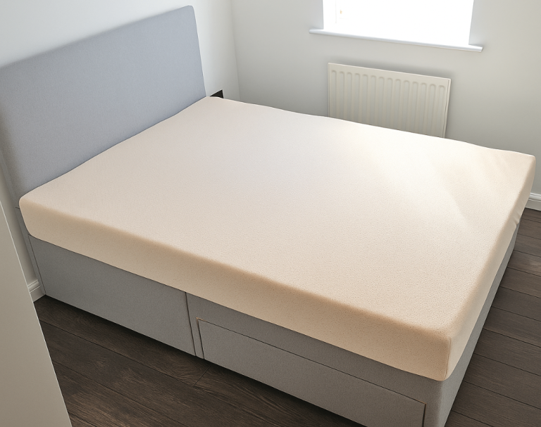 Modern Divan Bed With Storage Drawers And Mattress For Elegant Bedroom Interiors**