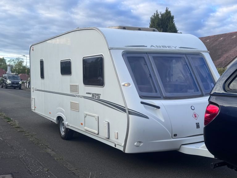Caravan ABBEY GTS 418 Fixed Bed  2008 4/5 Berth CRiS Registration Motor Mover 