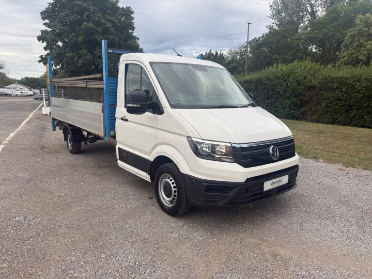 19 VOLKSWAGEN CRAFTER 2.O TDI 177BHP AUTO DSG A/C DROPSIDE RECOVERY SCAFOLDING