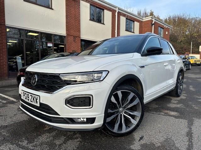 2019 Volkswagen T-Roc 2019 19-Reg VW T-Roc 1.5 TSI EVO R-Line,BIG SPEC,PETROL,ULEZ,FSH!!! HATCHBA...