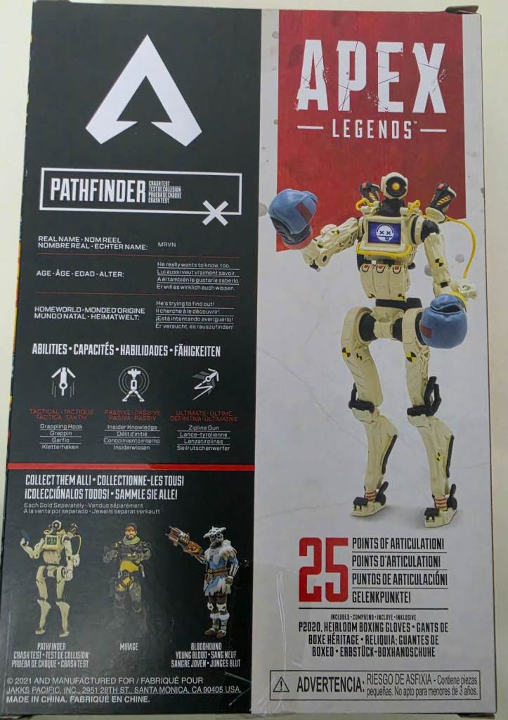APEX LEGENDS Pathfinder Action Figure – New in Box | in Stockton-on ...