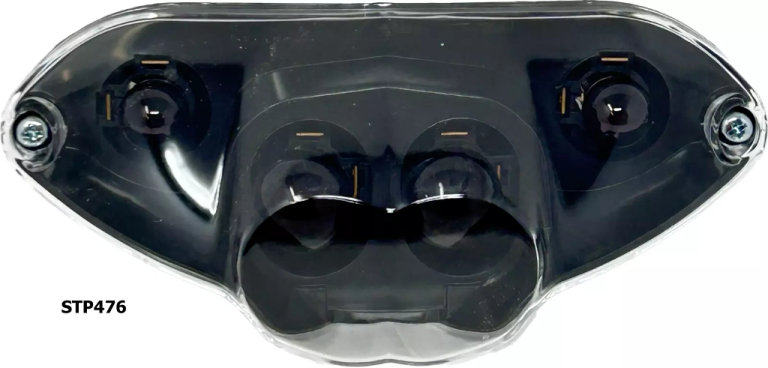 REAR LIGHT UNIT FOR GILERA DNA BLACK HOUSING WITH CLEAR LENS BRAND NEW