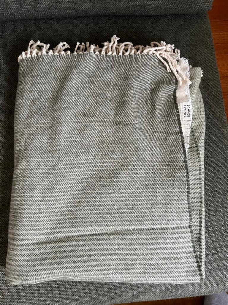 scandi living blanket throw from Nordic Nest