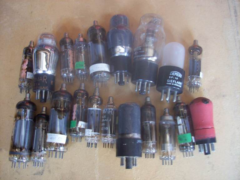 Valves and crystals.