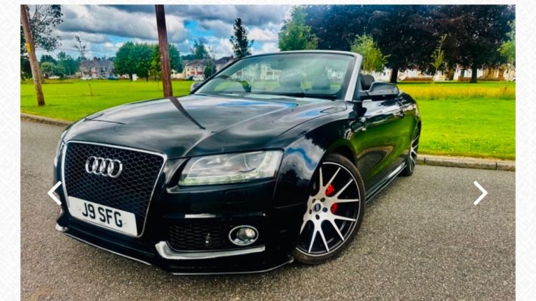 Audi, A5, Convertible, Top spec. 2009, Semi-Auto, 2967 (cc), 2 doors