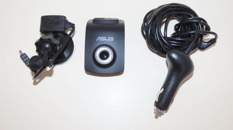 ASUS Reco Classic Car Cam Dashboard Video Recorder Vehicle GPS Mount Power Cable Driving Tracker IG3