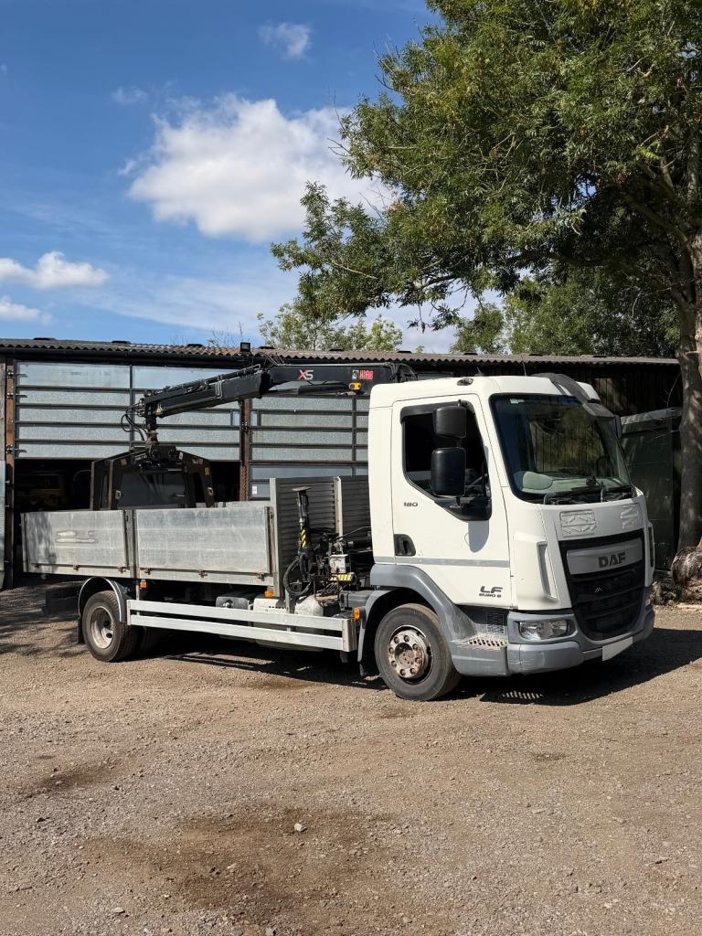 2014 DAF LF 45.180 12T DROPSIDE WITH HIAB XS CRANE 