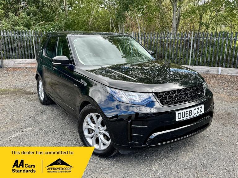 LAND ROVER DISCOVERY 3.0 SD V6 S Black Auto Diesel 2018