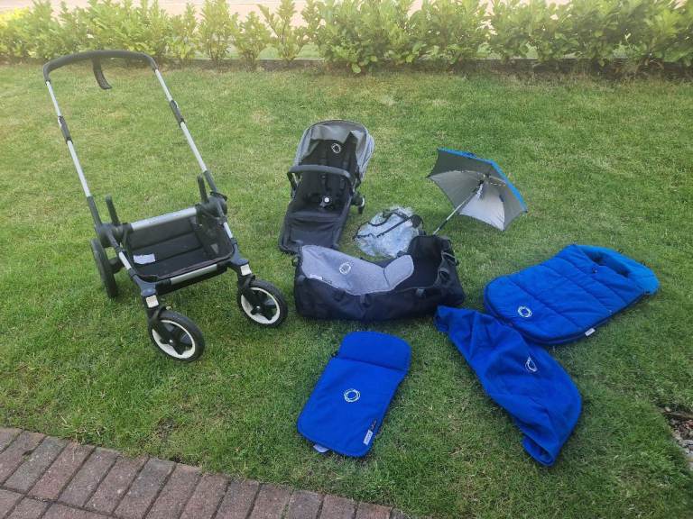 Bugaboo buffalo Travel System with Accessories – Good Condition