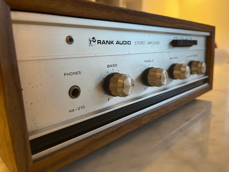 Rank Audio HA-210 Stereo Amplifier – Good Condition