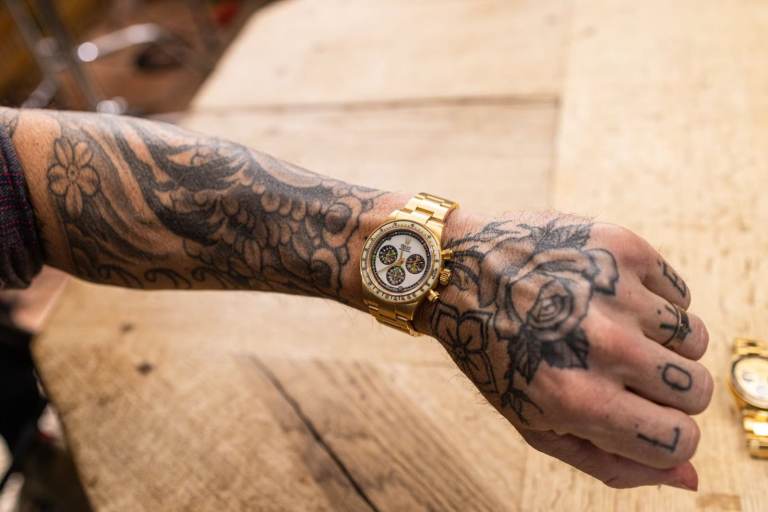 Adam Levine Daytona. *Unique in  UK* Automatic. Neon Green Luminous Dial & Bezel. New, Unworn