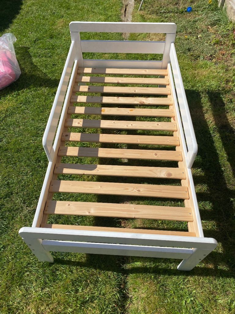 Habitat Ellis Toddler Bed Frame with Storage - White