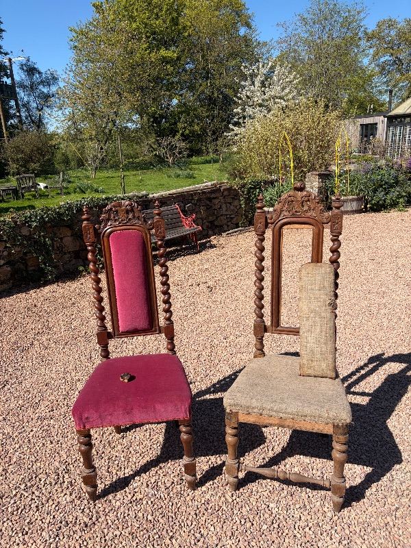 Dining table chairs 