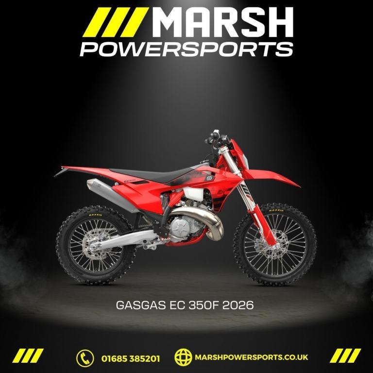 EC 350F 2026 Model - Gasgas Main Dealer - Reserve NOW!