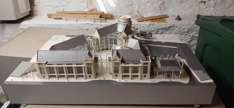 Old architectural models - could be useful for parts?