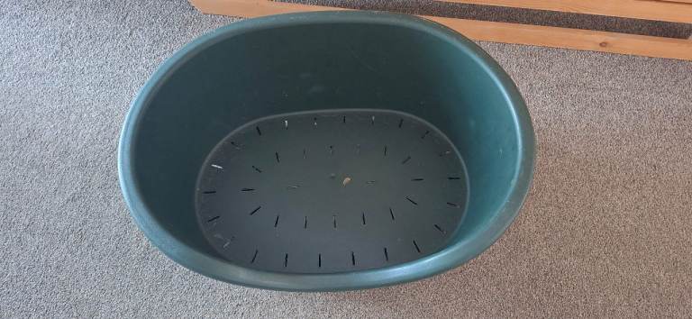Plastic dog bed