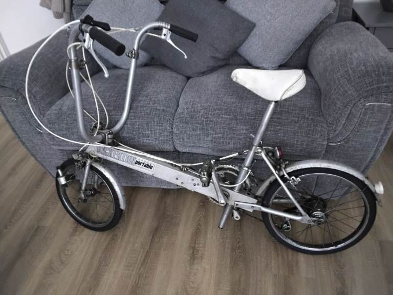 Bickerton portable aluminium folding bike,no dispatch viewing welcome Gateshead 