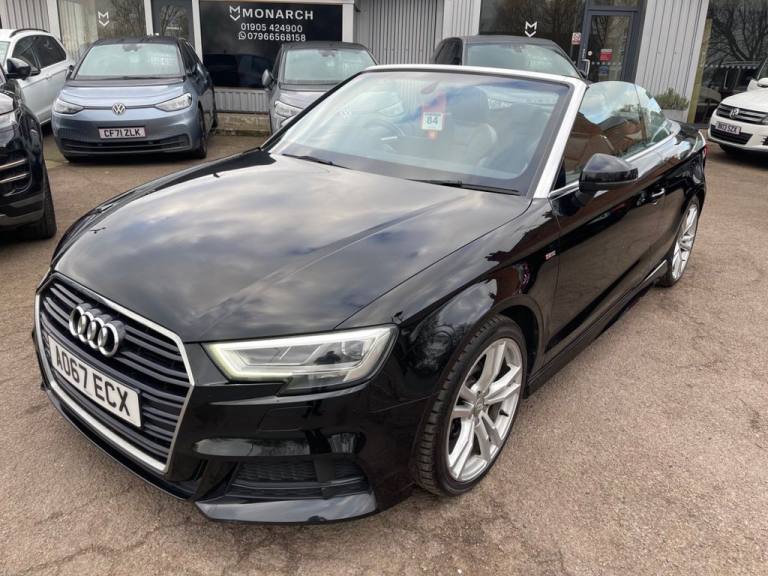 2017 Audi A3 Cabriolet 1.5 TFSI CoD S line Convertible 2dr Petrol Manual Euro 6 (s/s) (150 ps) Co...