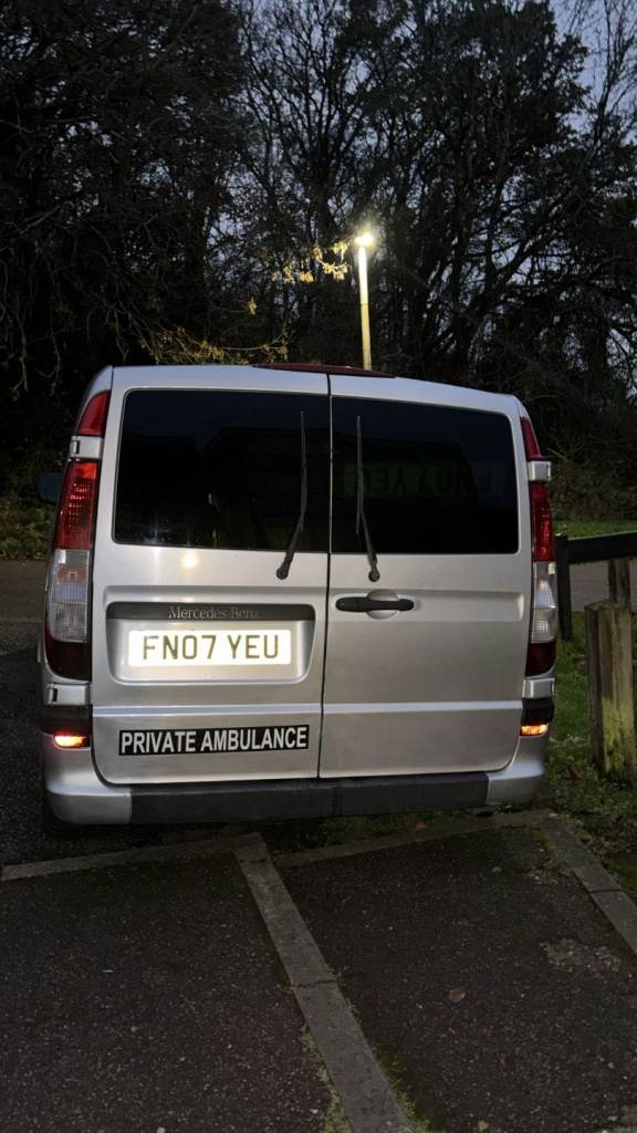 Private ambulance for sale 