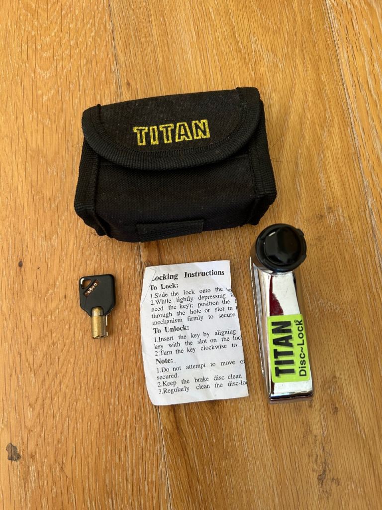 TITAN disc lock 