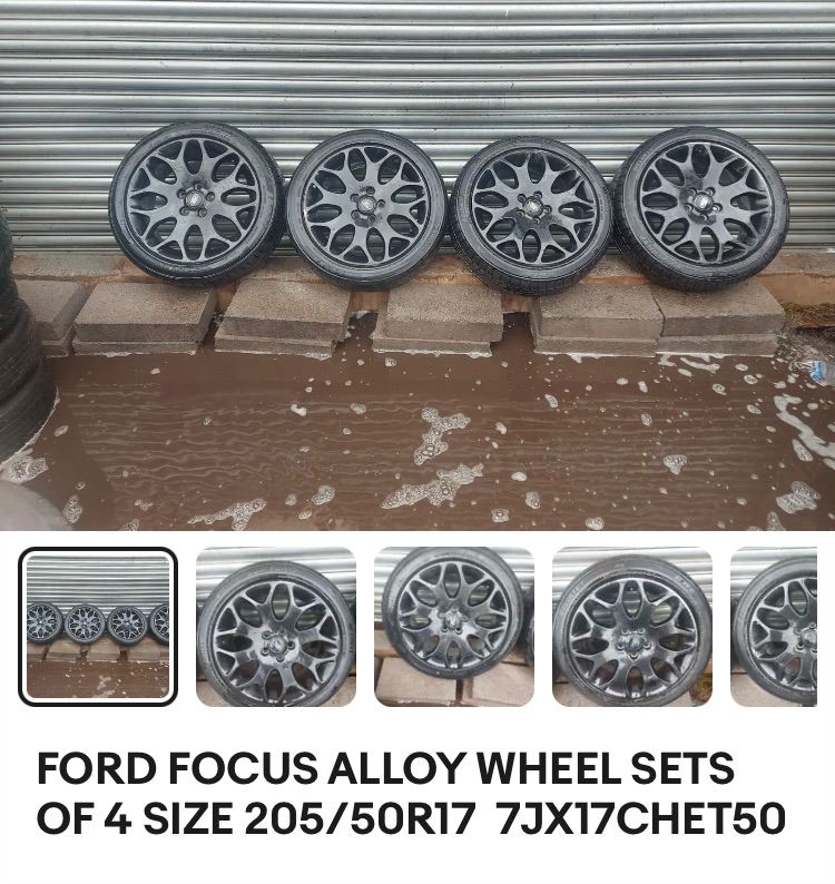 Ford Focus Alloy wheel. 