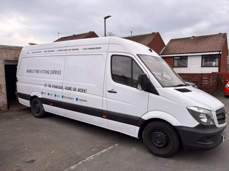Mobile Tyre van Mercedes-Benz, SPRINTER, Panel Van, 2015, Manual, 2143 (cc)