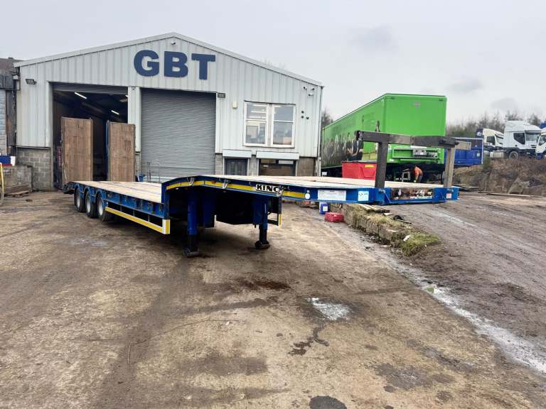 2017 king Gts 44 low loader trailer 
