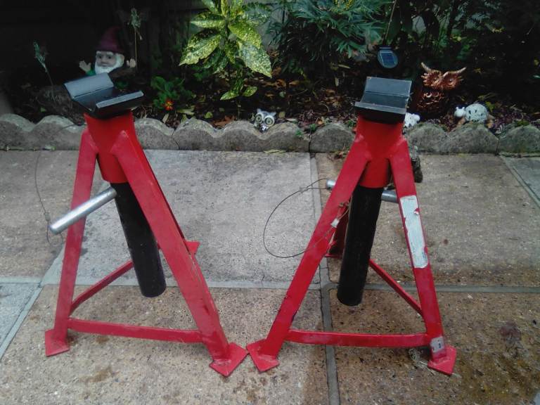 off road jack 2 axle stands