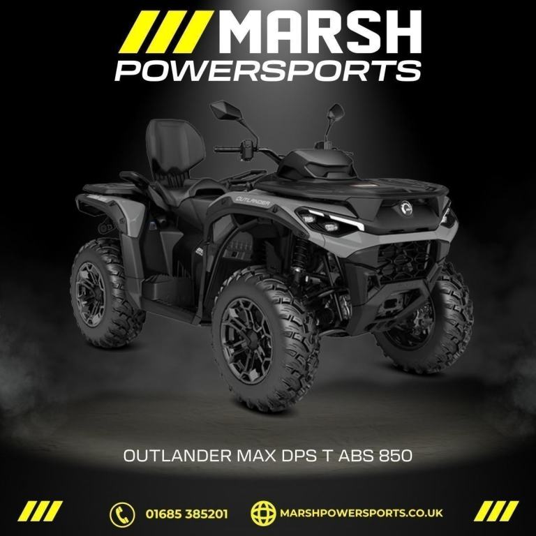Can-Am Outlander MAX 850 DPS T ABS - Can-am Main Dealer - Promotions Available!
