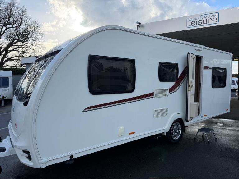 2016 SWIFT CHALLENGER 590-6, 6 BERTH CARAVAN WITH BUNK BEDS & MOVER