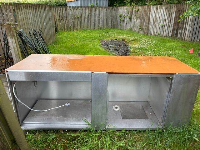 Stainless Steel Unit with Black Granite Worktop (not shown)