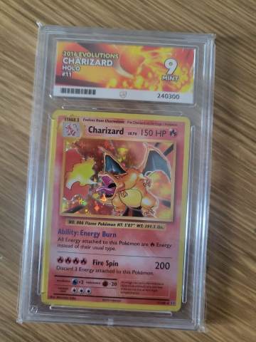 charizard holographic card 2016 Pokemon 11/108 HOLO (2016) PSA 6 Enhance your Pokmon collection with this Charizard 2016 Pokemon Evolutions Holo #11 CGC Authenticated 9 Card 2016 charizard pokemon card Only