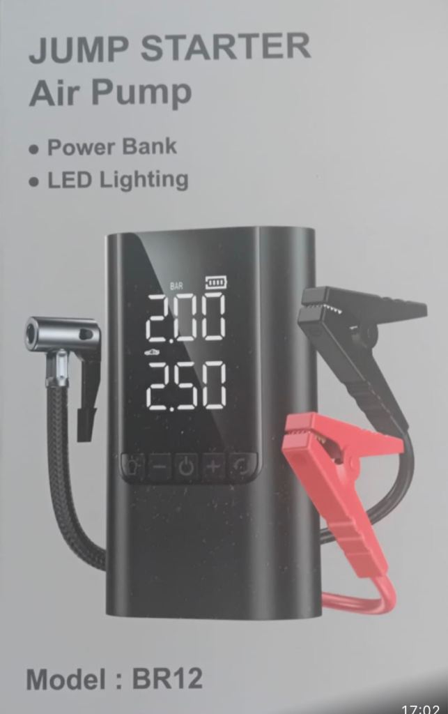 Car Saver - Jump Battery : Tyre Air : As New