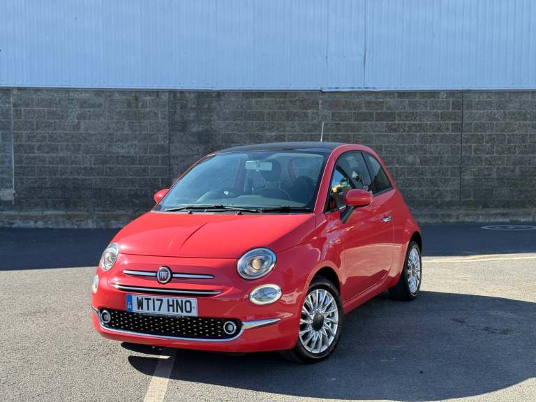 2017 Fiat 500 1.2 Lounge 3dr HATCHBACK Petrol Manual
