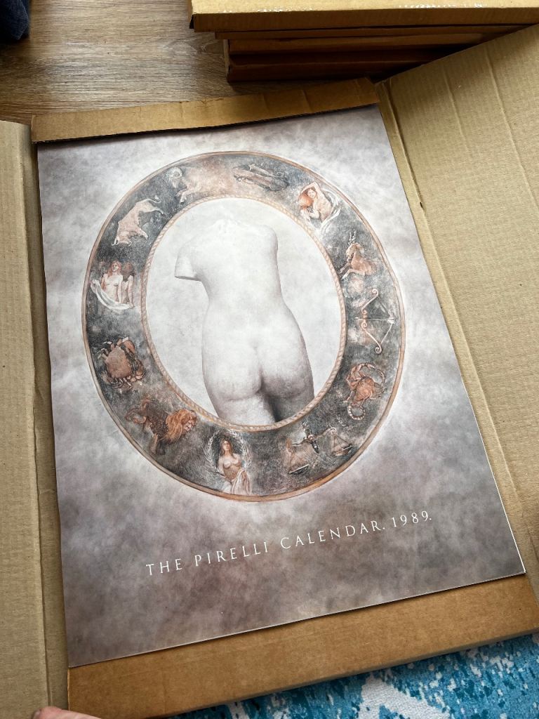 Vintage Pirelli Calendars 