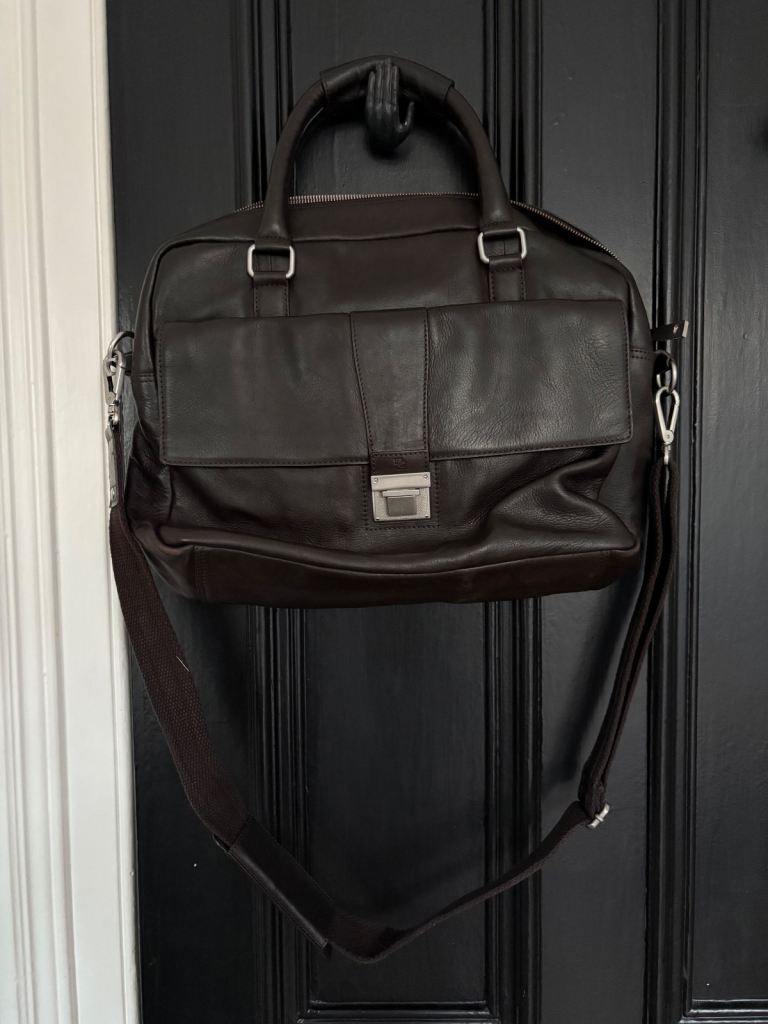 image for Hammond & Co Black Leather Bag