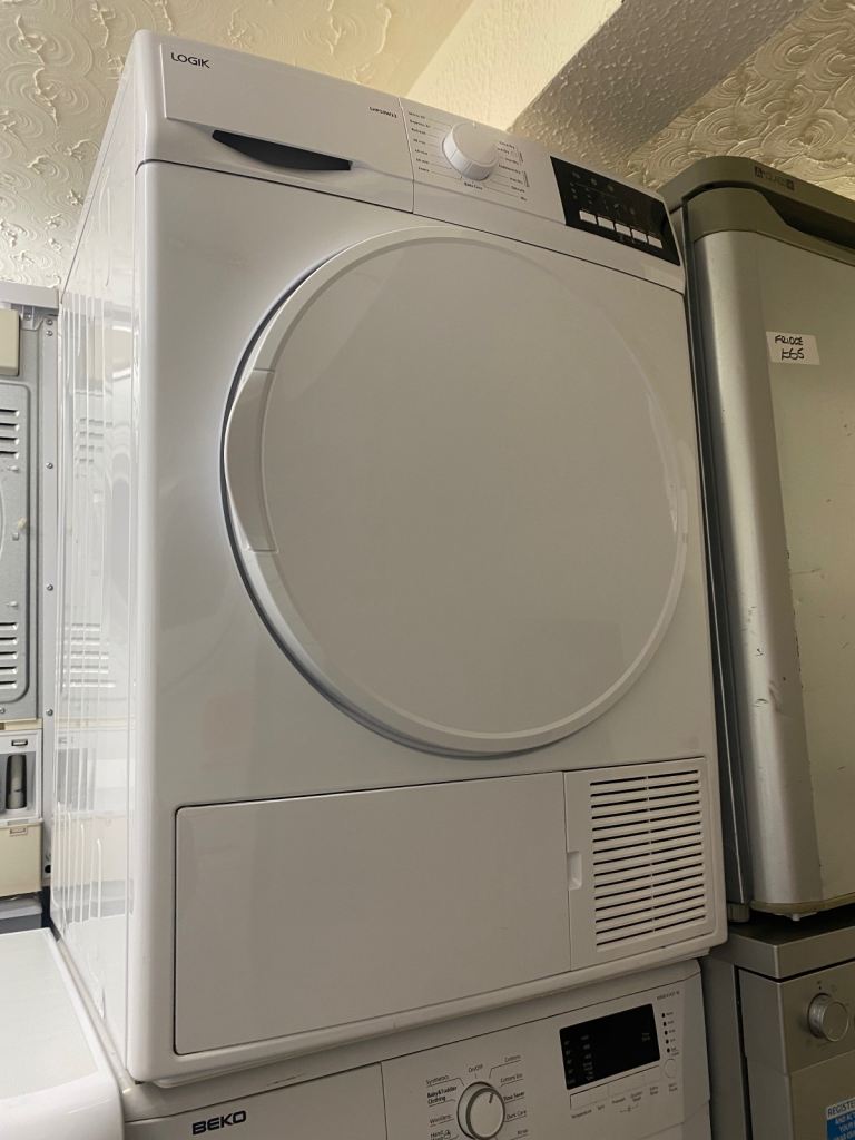 ✅💨EXCELLENT CONDITION WHITE LOGIK HEATPUMP CONDENSER DRYER WE CAN DELIVER