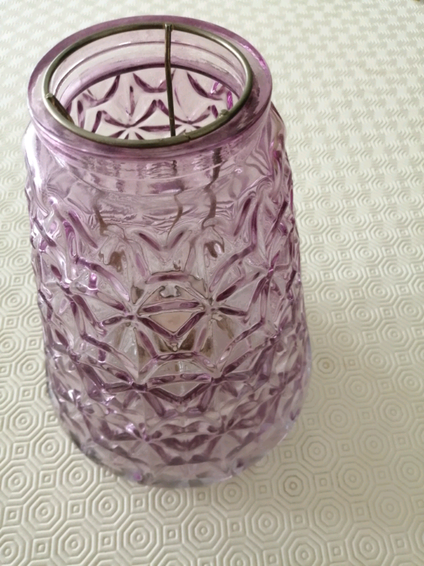 Large Glass Tealight Holder 
