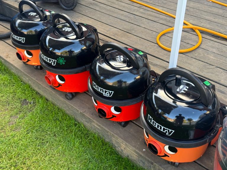 Numatic Henry Hetty cylinder vacuum cleaners 