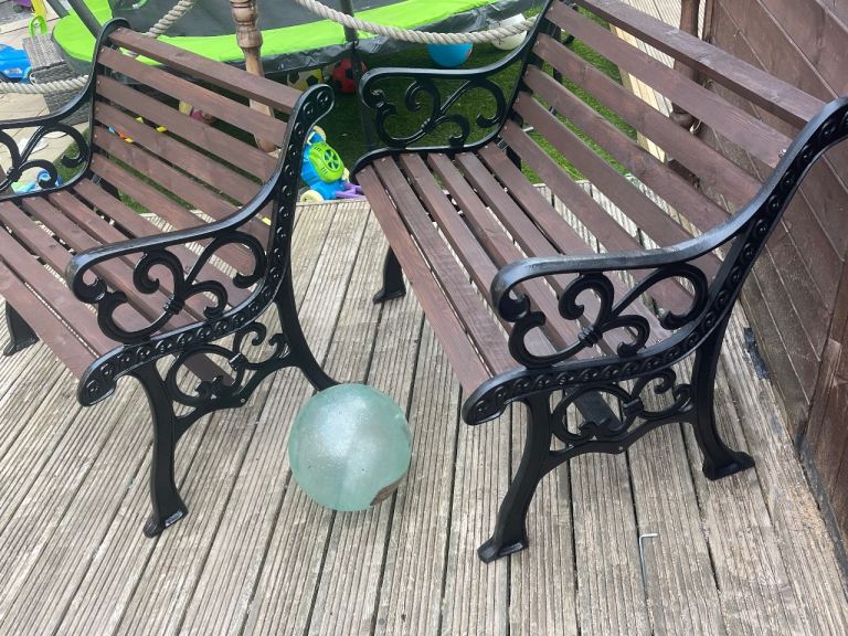 Antique heavy bench