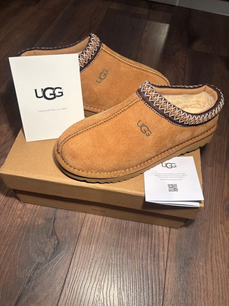 Ugg Tasman chestnut slippers - size uk 5
