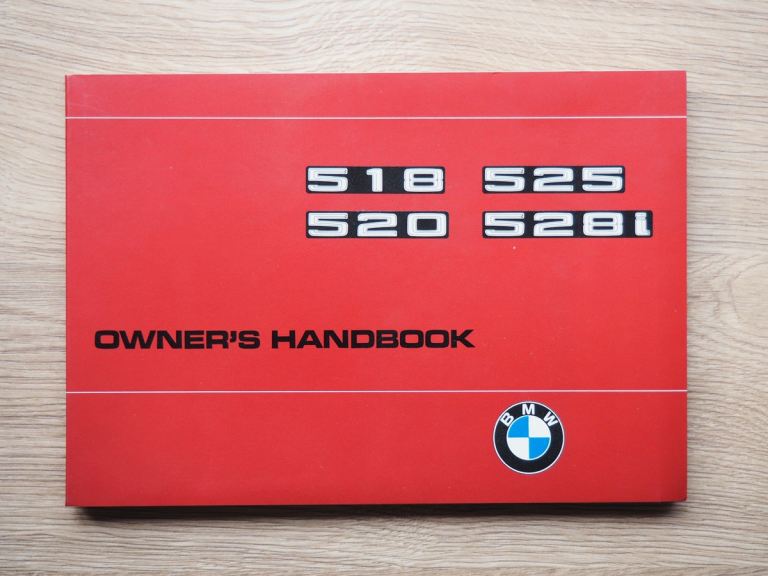 BMW 5 Series Owner's Handbook & MORE - 1970s EXCELLENT Condition 