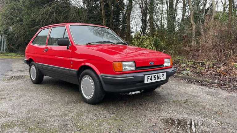 1989 Ford Fiesta Mk2 1.1 Ghia CVT Automatic