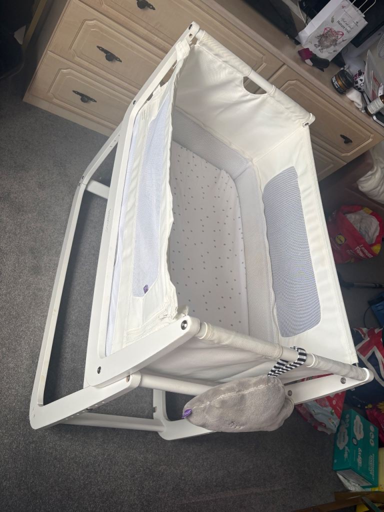 Snuzpod4 next to me crib. 