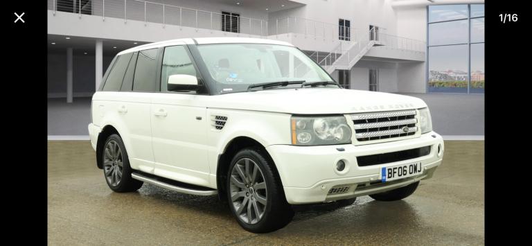 2006 Land Rover Range Rover Sport 4.2 V8 Supercharged 5dr Auto ONE YEAR TAX £430 ESTATE Petrol Au...