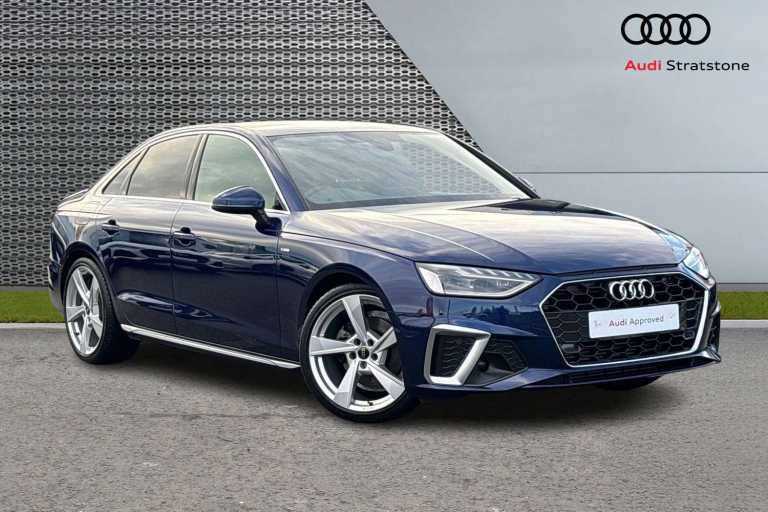 2023 Audi A4 35 TFSI S Line 4dr S Tronic Saloon Petrol Automatic