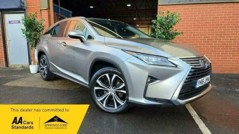 Lexus RX 3.5 450h V6 Luxury SUV 5dr Petrol Hybrid CVT 4WD Euro 6 (s/s) (313 ps)